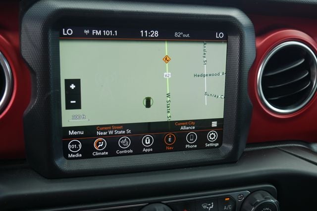 2021 Jeep Wrangler — interior view