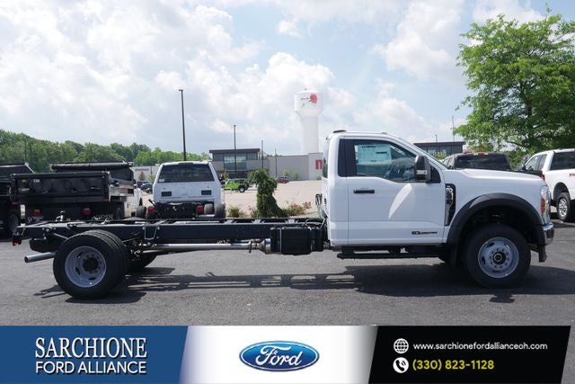 2026 Ford F-600SD XL in Oxford White — front three-quarter view