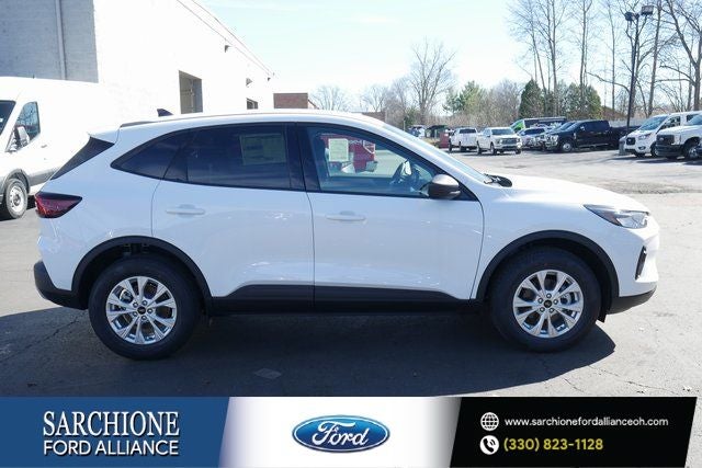 2026 Ford Escape Active in Oxford White — front three-quarter view
