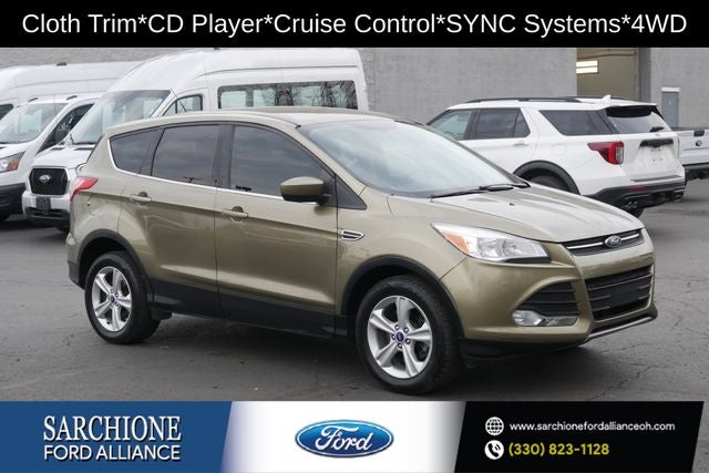 2013 Ford Escape SE in Ginger Ale Metallic — front three-quarter view