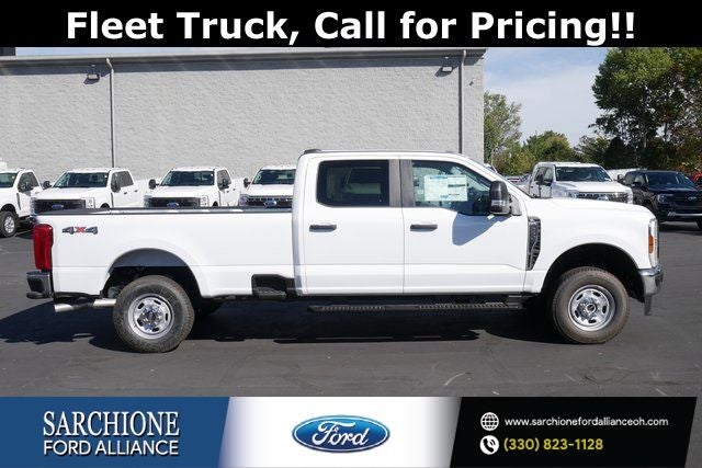2026 Ford F-250SD XL in Oxford White — front three-quarter view