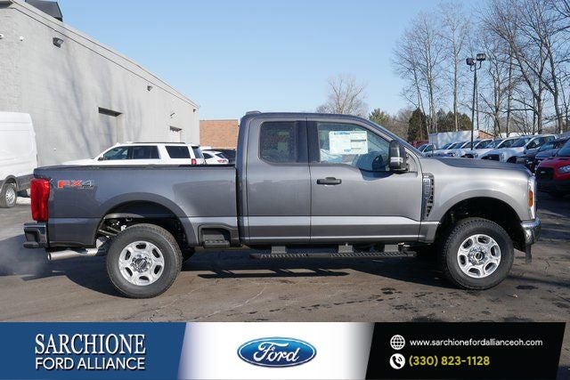 2026 Ford F-250SD XLT in Gray Metallic — front three-quarter view