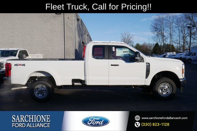 2026 Ford F-250SD XL in Oxford White — front three-quarter view