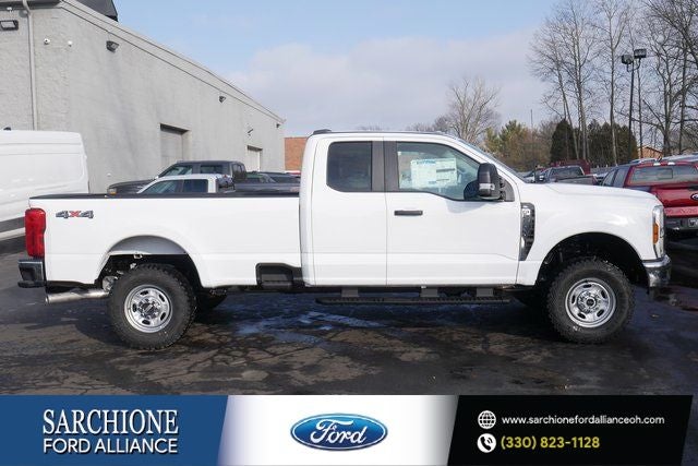 2026 Ford F-250SD XL in Oxford White — front three-quarter view