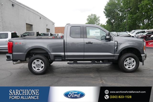 2026 Ford F-250SD XLT in Gray Metallic — front three-quarter view