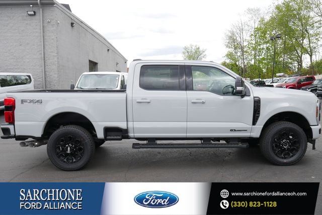 2026 Ford F-250SD Lariat in Avalanche — front three-quarter view