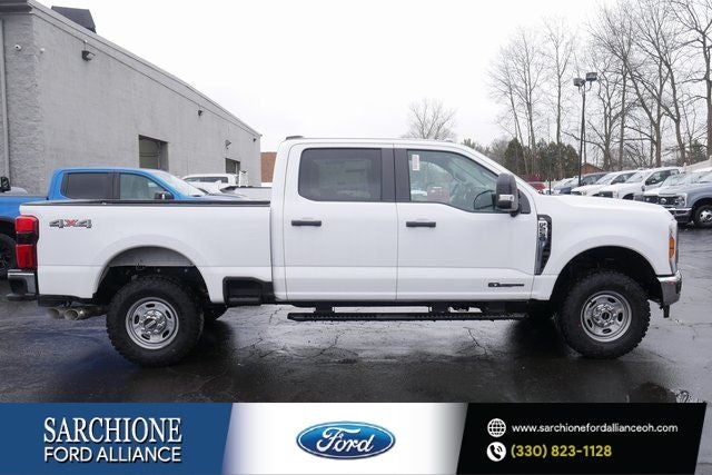 2026 Ford F-250SD XL in Oxford White — front three-quarter view