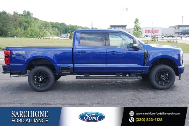 2026 Ford F-350SD XLT in Blue — front three-quarter view
