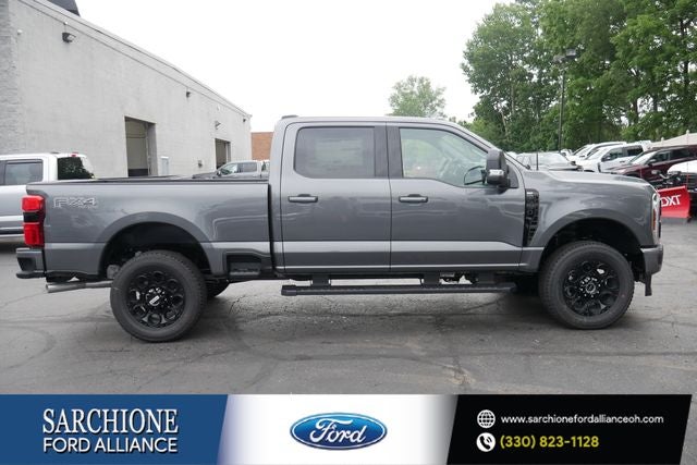 2026 Ford F-350SD XLT in Gray Metallic — front three-quarter view