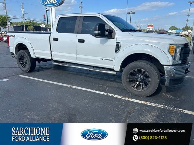 2017 Ford F-350SD XL in Oxford White — front three-quarter view