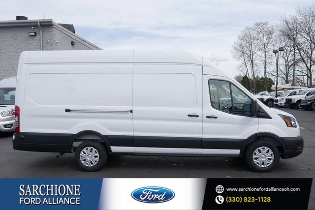 2026 Ford Transit-350 Base in Oxford White — front three-quarter view