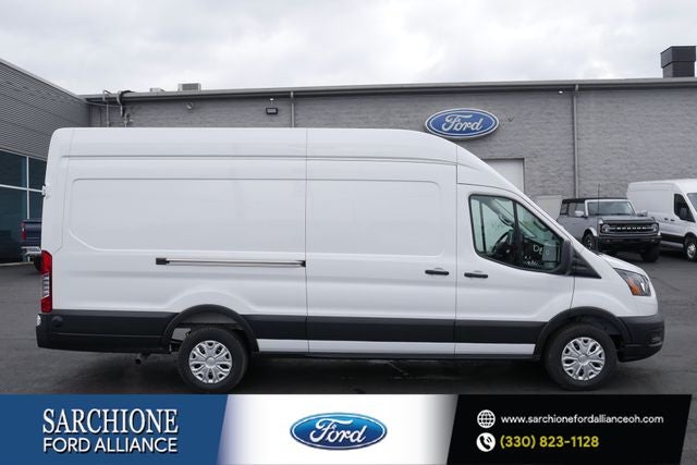 2026 Ford Transit-350 Base in Oxford White — front three-quarter view