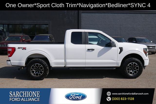 2023 Ford F-150 XL in Oxford White — front three-quarter view
