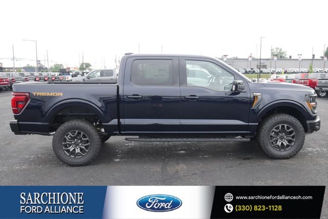 2026 Ford F-150 Tremor in Blue Metallic — front three-quarter view