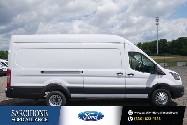 2026 Ford Transit-350 Base in Oxford White — front three-quarter view