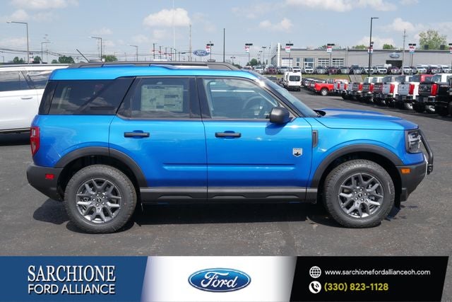 2026 Ford Bronco Sport Big Bend in Blue Metallic — front three-quarter view