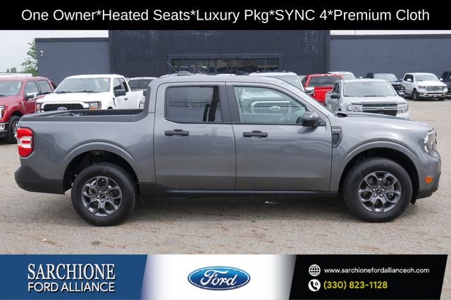 2025 Ford Maverick XLT in Carbonized Gray Metallic — front three-quarter view
